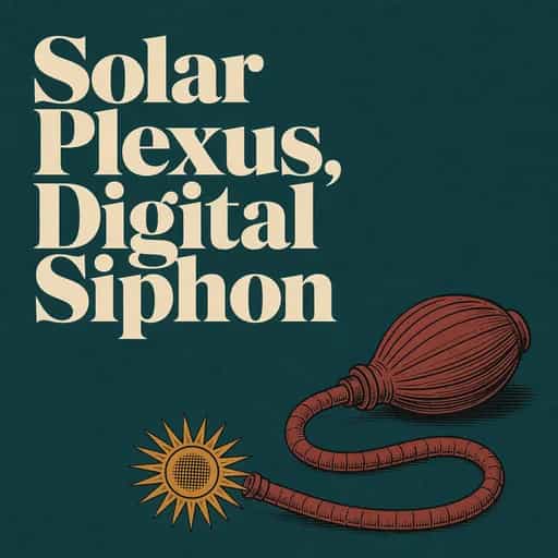 Copertina del libro The Solar Plexus and the Digital Siphon