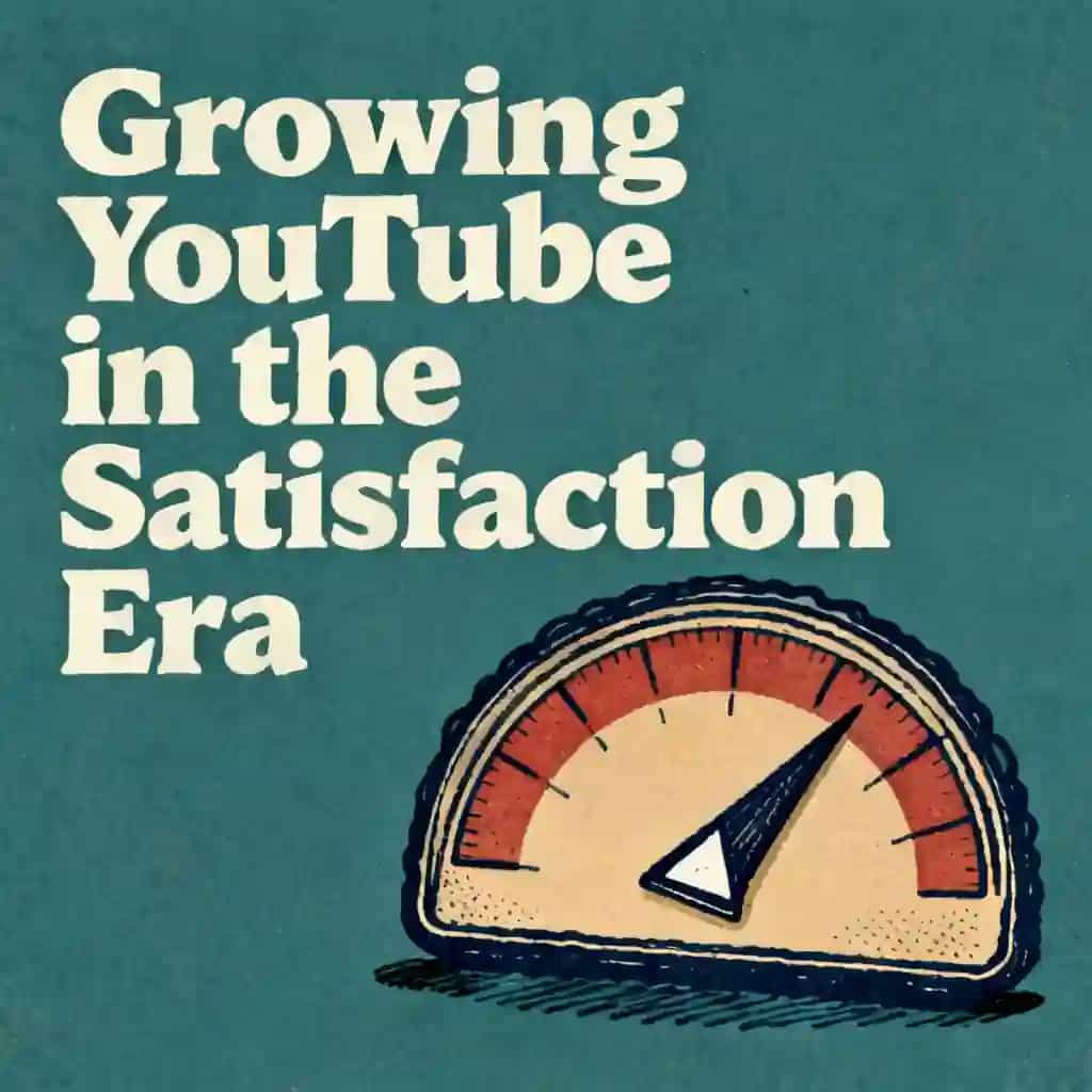 Обложка книги YouTube Growth in the Satisfaction Era