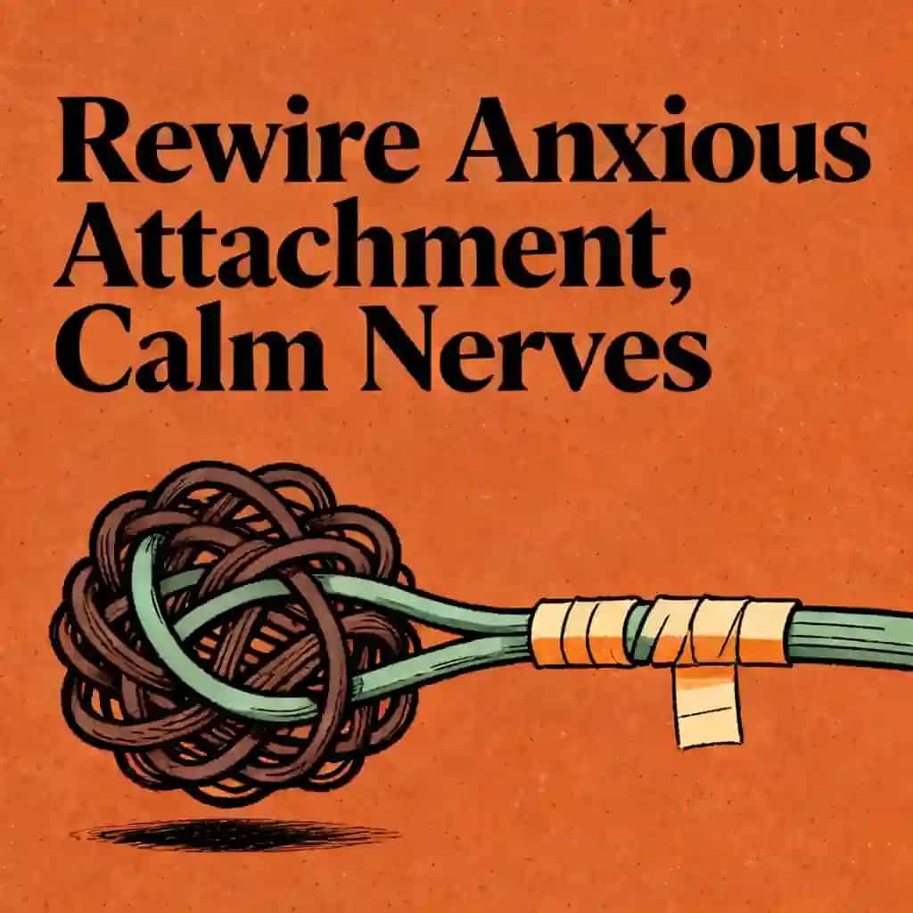 Healing Anxious Attachment Through Nervous System Rewiring 책 표지