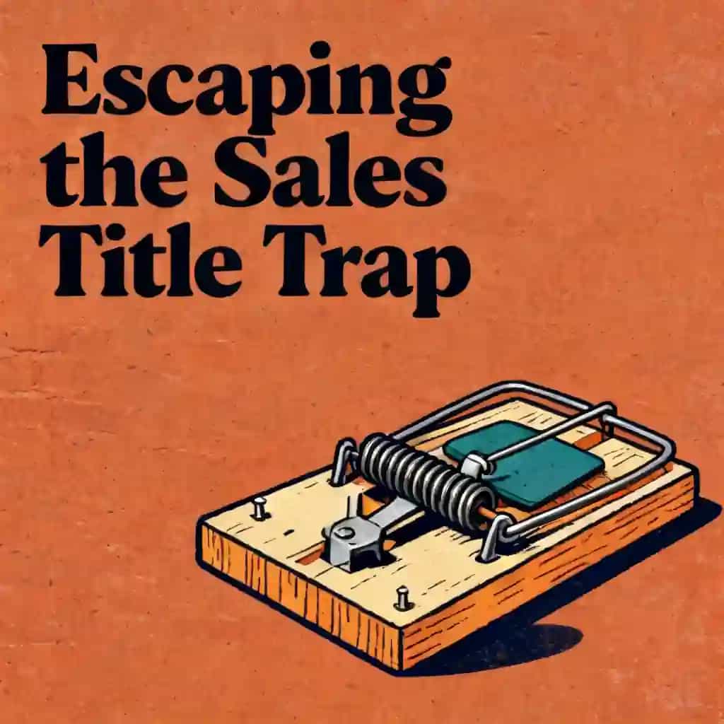 The Sales Title Trap book cover