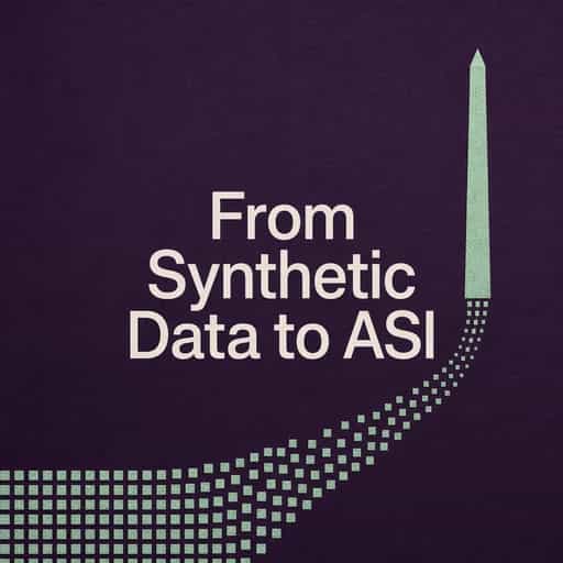 Capa do livro The Path to Superintelligence: Synthetic Data and ASI