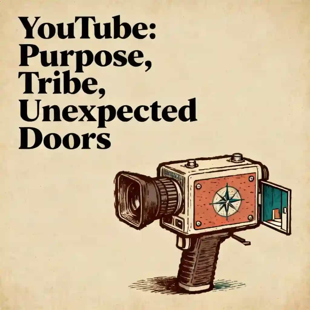 Обложка книги YouTube Journey: Purpose, Tribe & Unexpected Doors