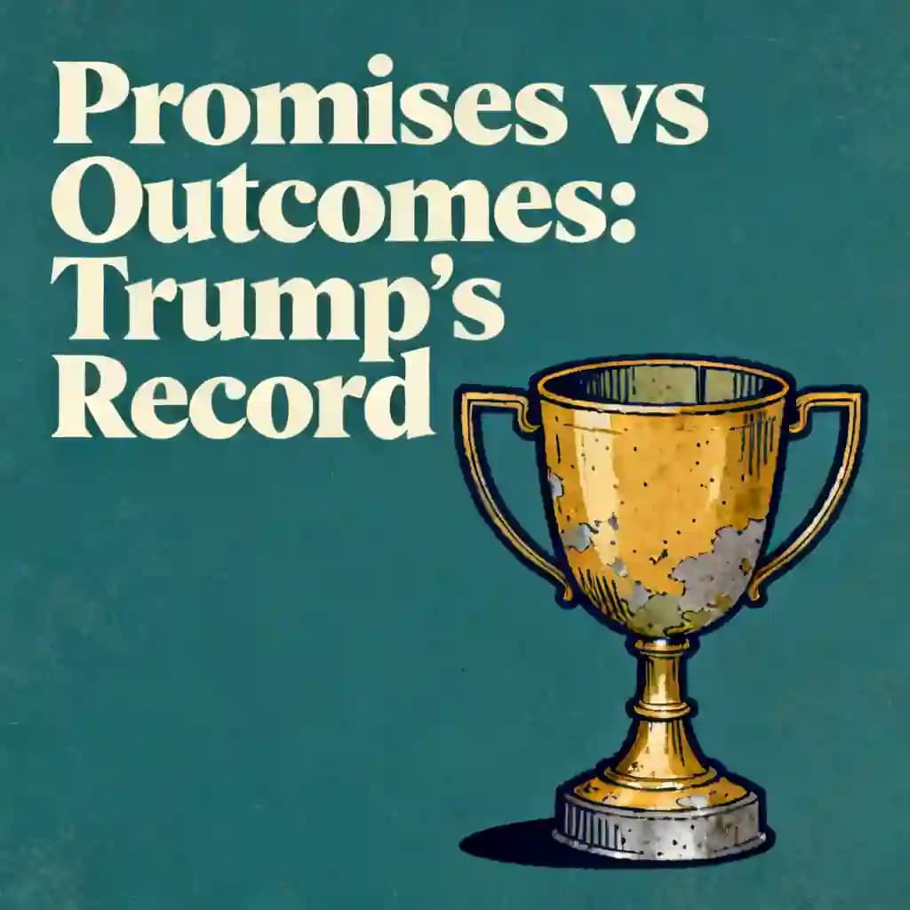 Trump's campaign promises vs the reality of his results