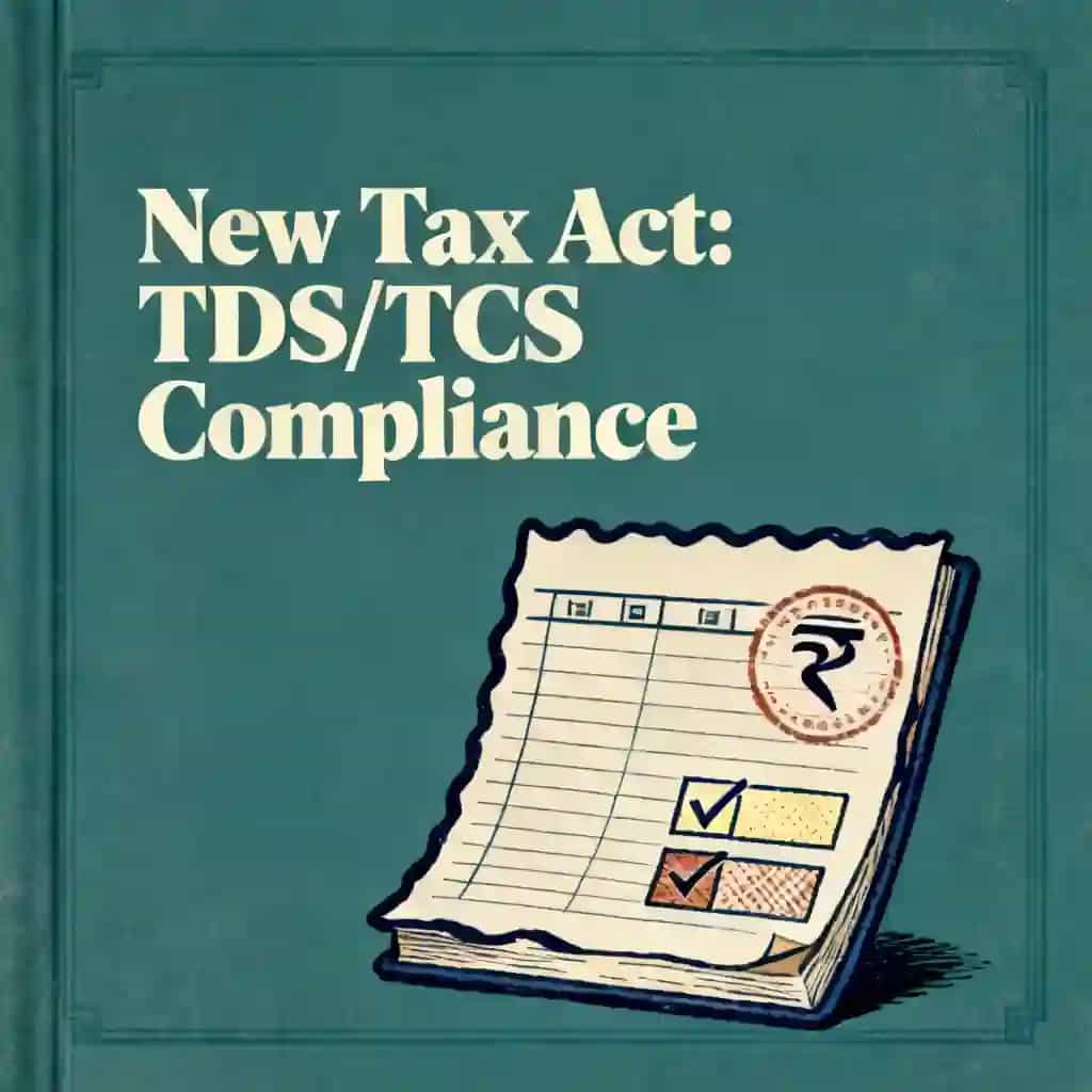 TDS and TCS Compliance in the New Income Tax Act 책 표지