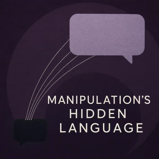 The Language of Manipulation: Identifying Covert Emotional Tactics