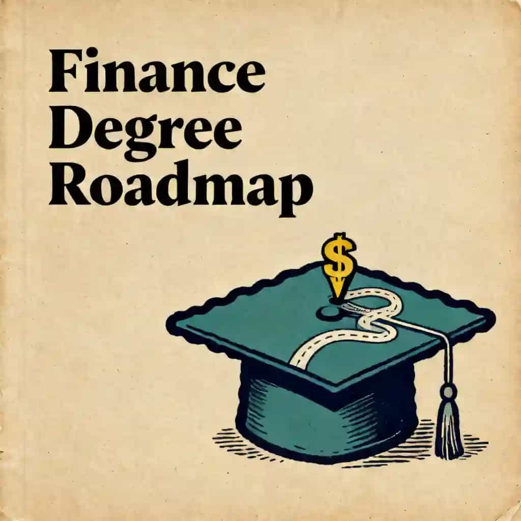 The Finance Degree Roadmap 책 표지