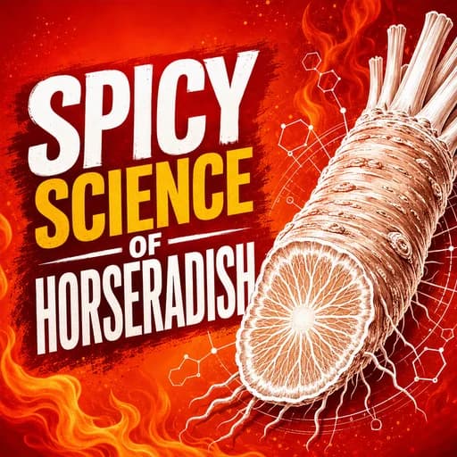 Horseradish: The Science of Sinigrin and the Spicy Root