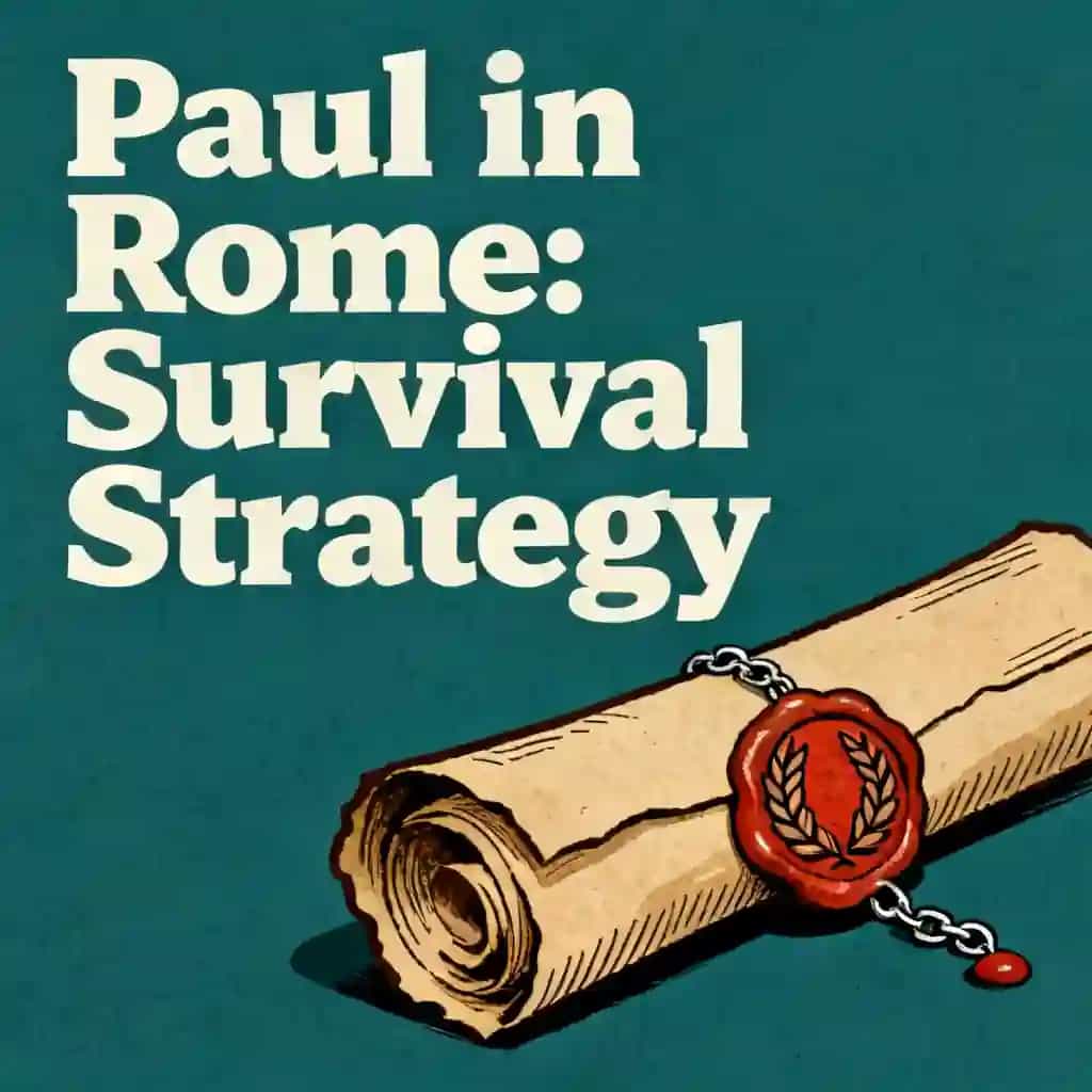 Paul’s Strategy for Survival in Rome 书籍封面