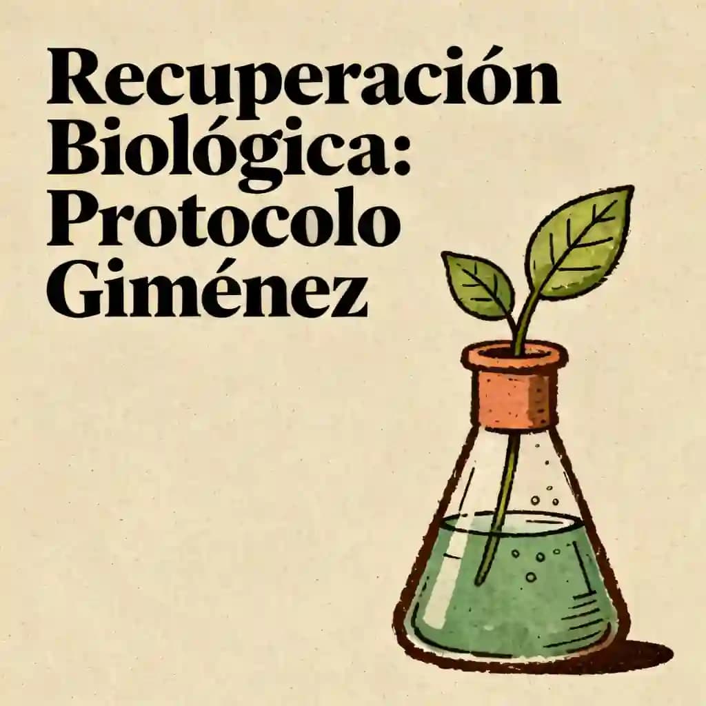 Protocolo de Recuperación Biológica: Guía de Álex Giménez