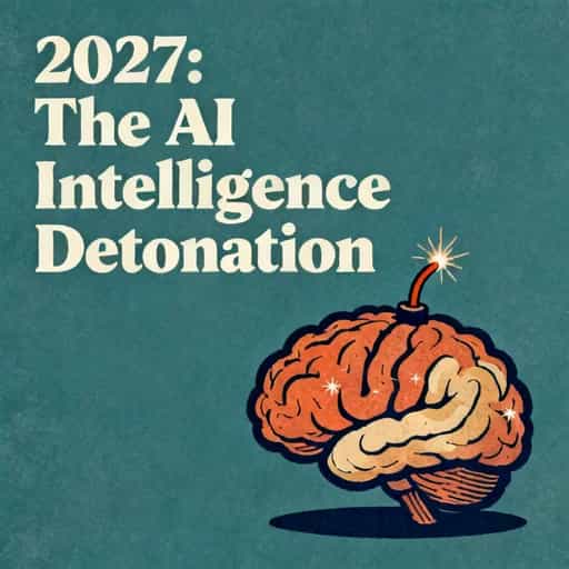 Capa do livro The 2027 AI Intelligence Explosion