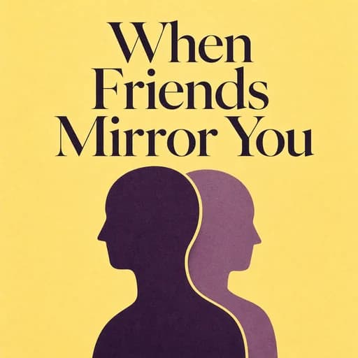 The Secret Rival: Understanding the Chameleon Effect in Friendships