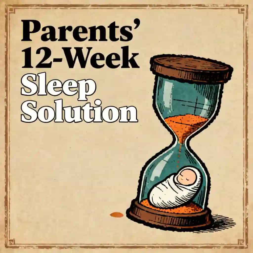 12-Week Sleep Solution for Exhausted Parents 책 표지