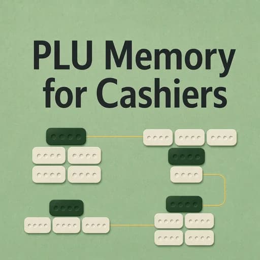 Mastering PLU Codes: Memory Techniques for Cashiers