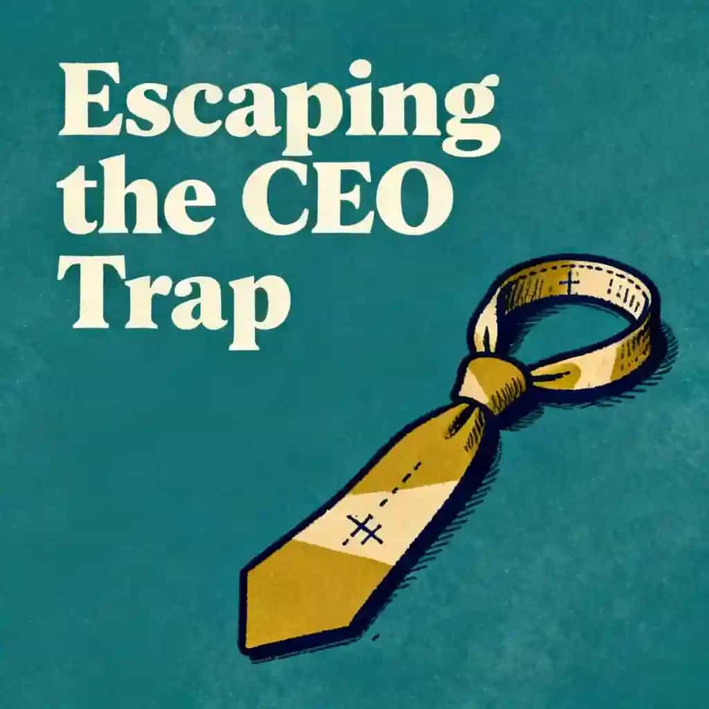 Portada del libro Escaping the CEO Trap