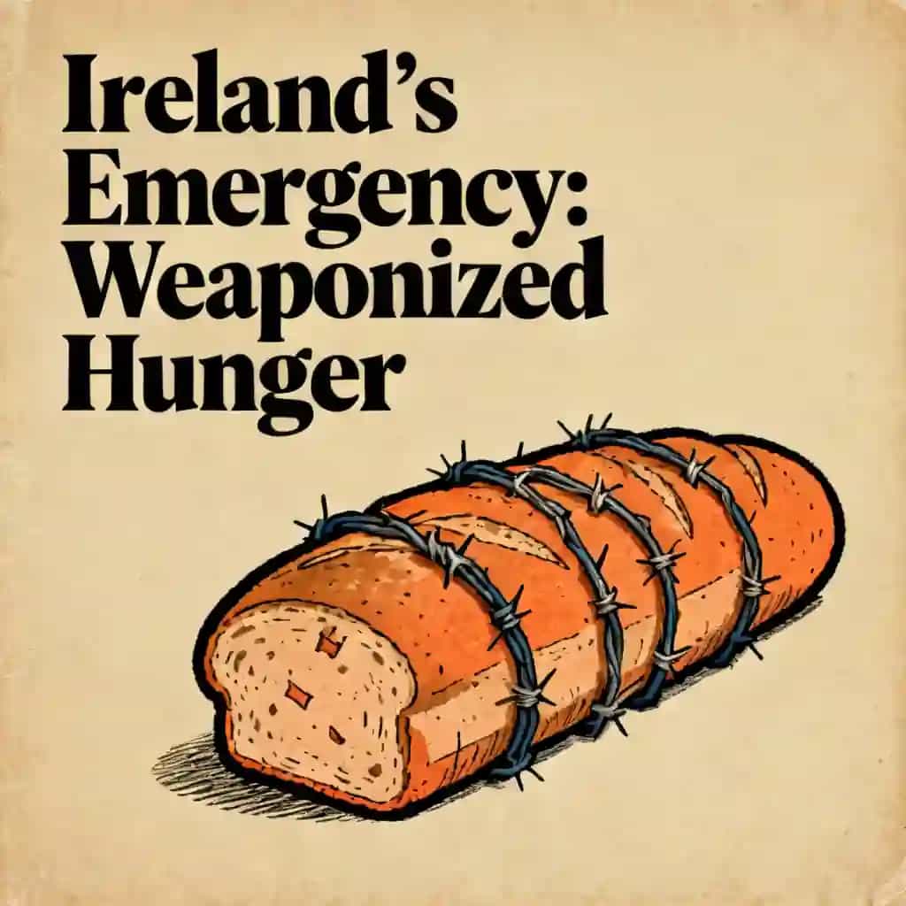 Copertina del libro Ireland’s Emergency: Hunger as a Weapon