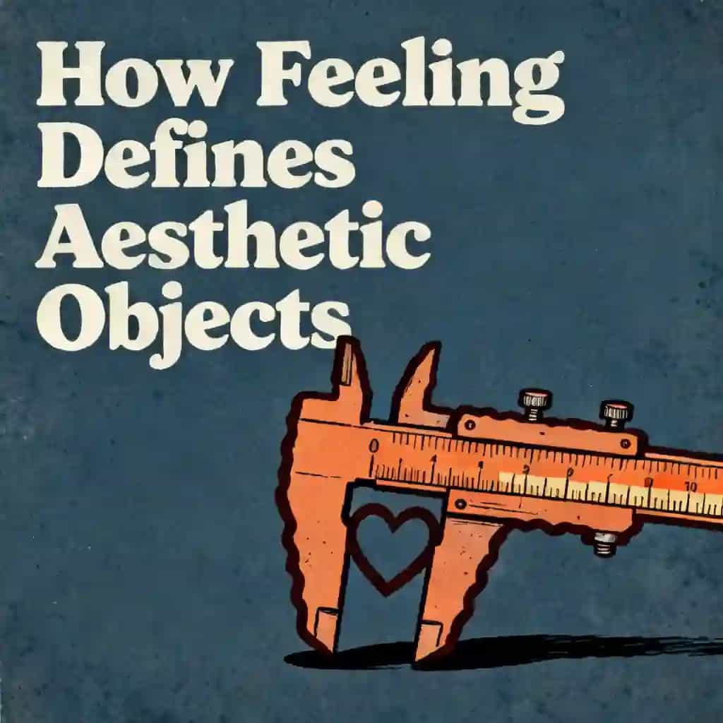 Buchcover von The Logic of Feeling: Defining Aesthetic Objects