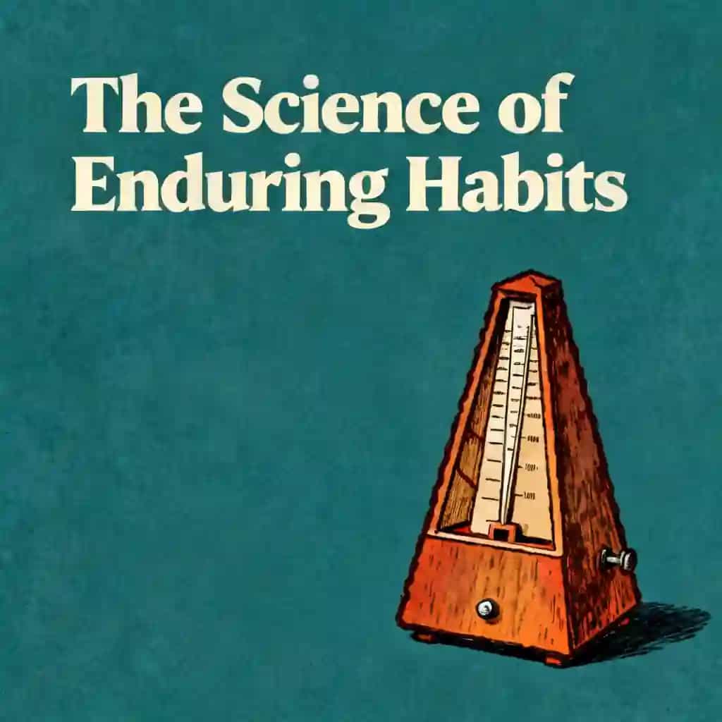 Copertina del libro The Science of Lasting Habits