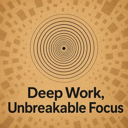 Deep Work: The Superpower of Focus and Cal Newport's Philosophy