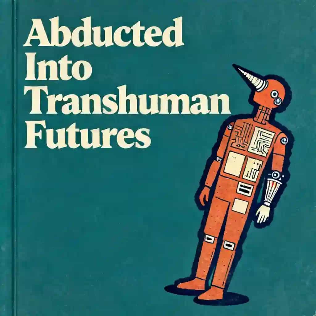 Copertina del libro Alien abductions and the future of transhumanism