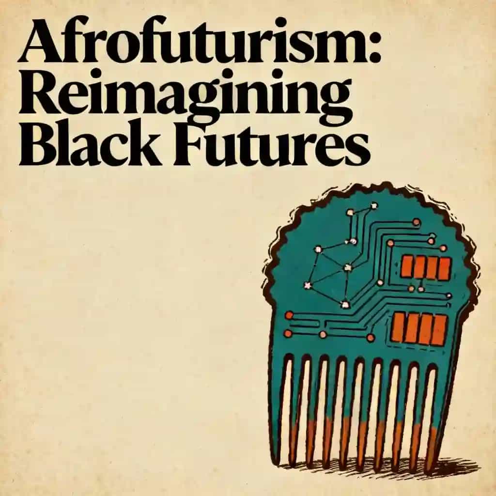 Reimagining Black Futures Through Afrofuturism book cover