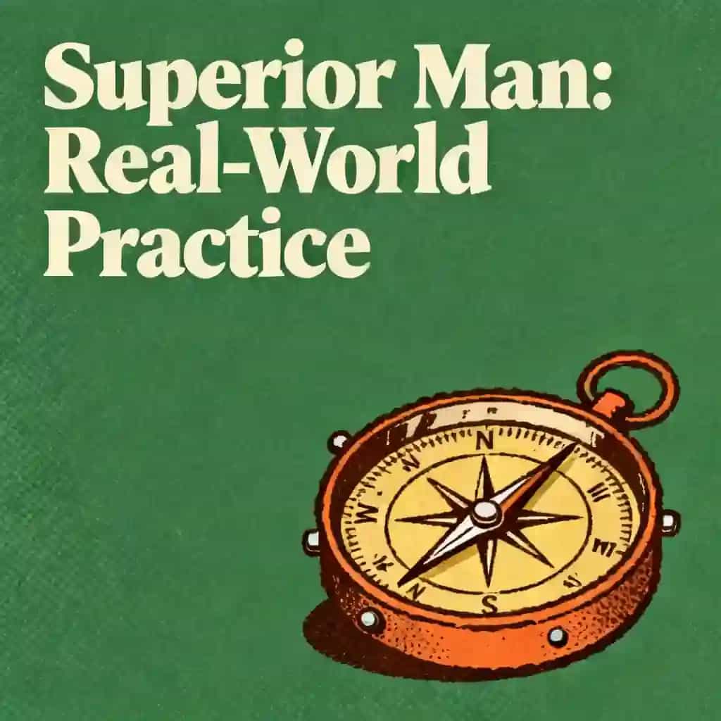 Buchcover von The Way of the Superior Man: Real-Life Applications
