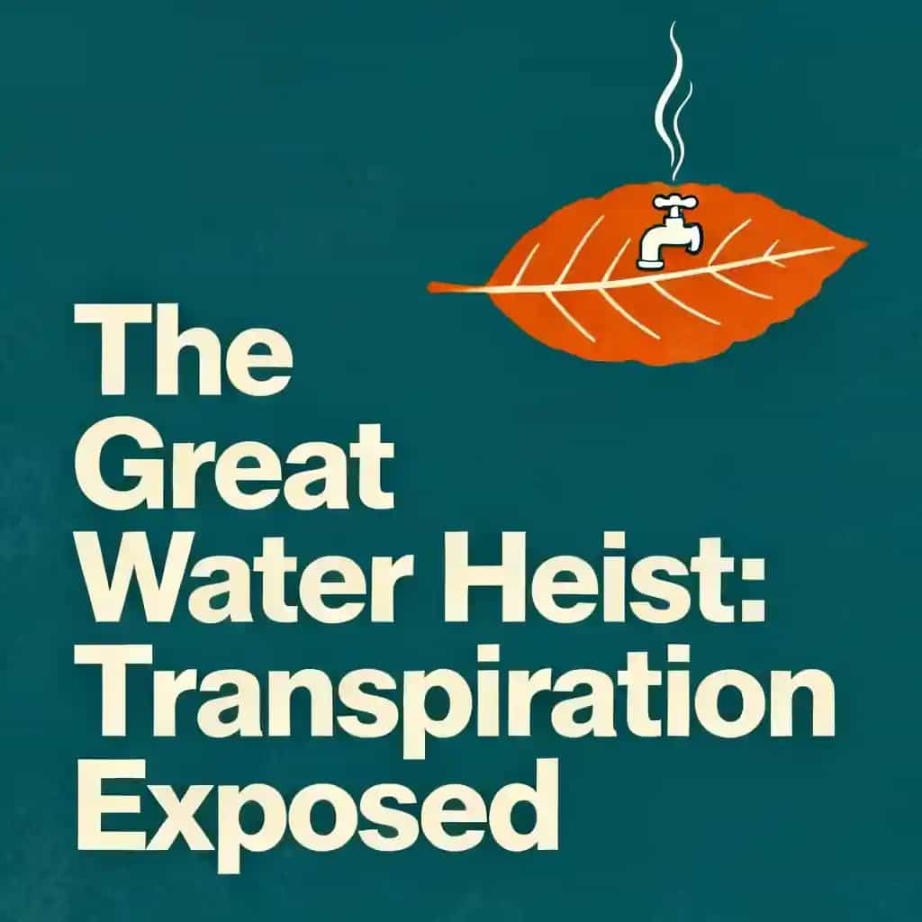 The Great Water Heist: Transpiration Exposed book cover