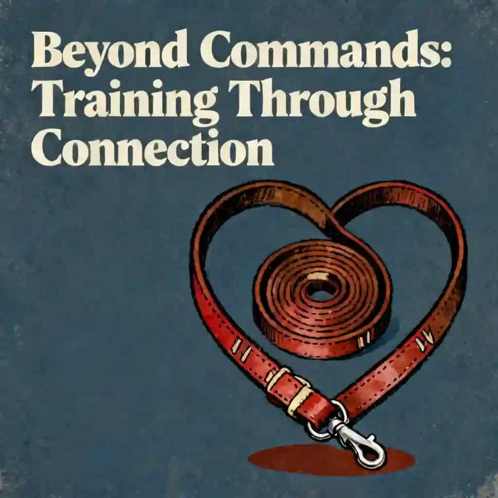 Dog training is more than just commands 책 표지