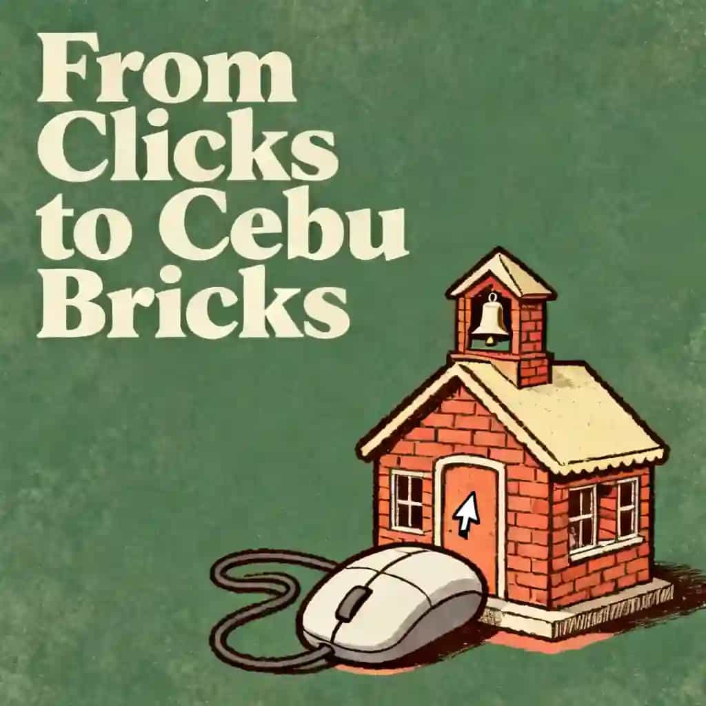 Buchcover von Clicks to Bricks: Building a School in Cebu