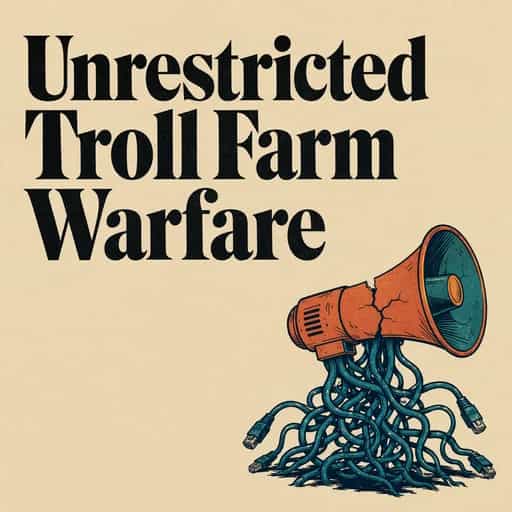 Unrestricted Warfare: Inside the Digital Troll Farm 책 표지
