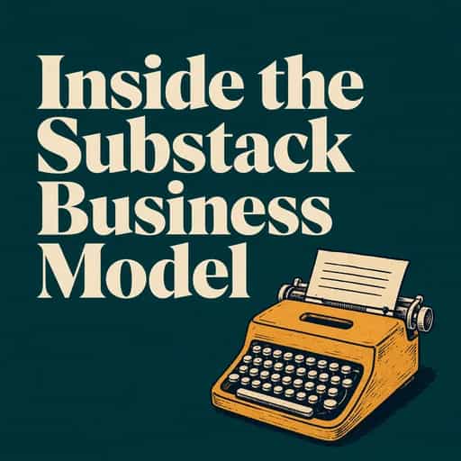 Copertina del libro The Substack Business Model