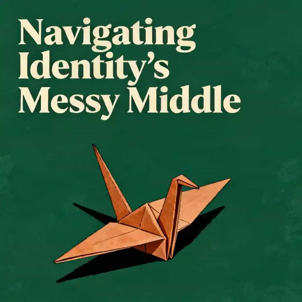 Buchcover von Navigating the Messy Middle of Identity Transformation