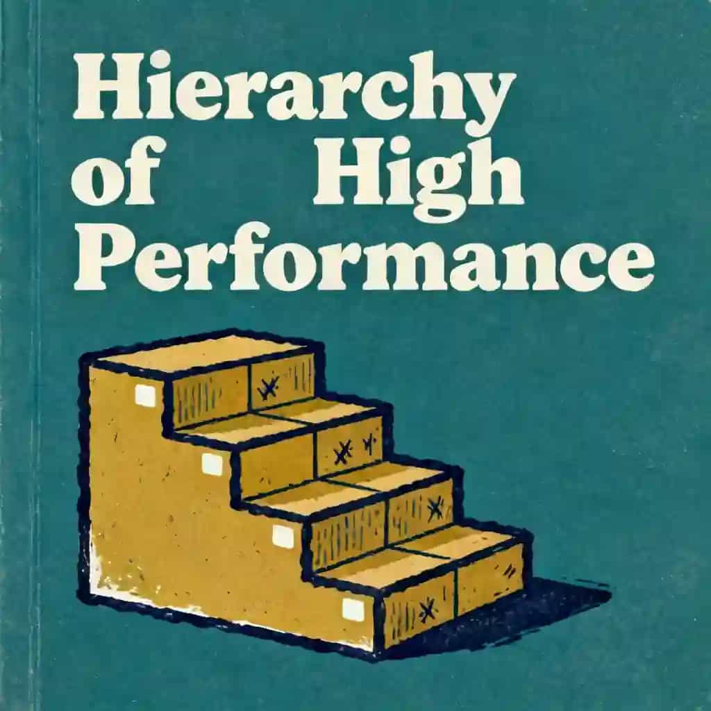 Buchcover von The High Performance Hierarchy