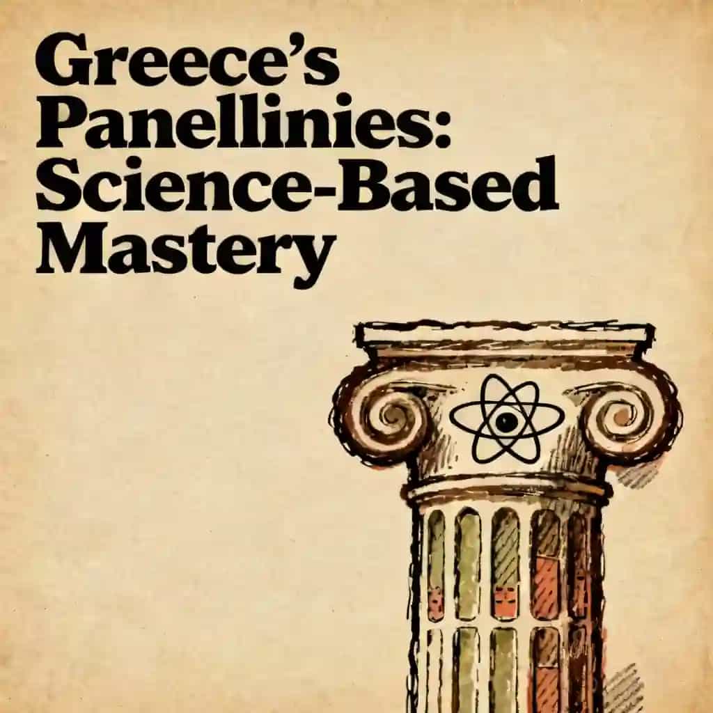 Mastering Greece's Panellinies: Science-Based Study Strategies の書籍表紙