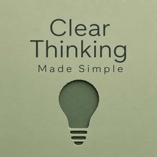 The Art of Thinking Clearly の書籍表紙