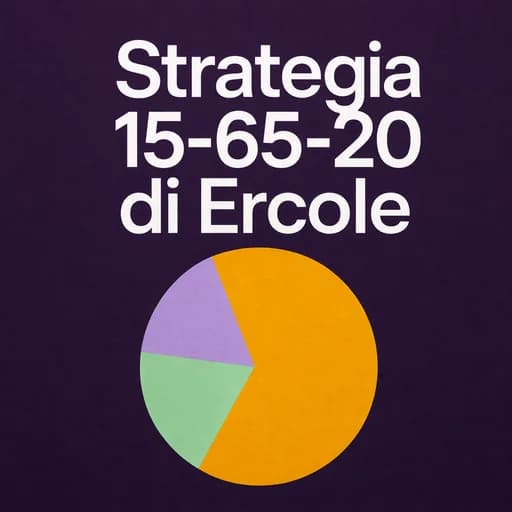 Il Metodo 15-65-20: La Strategia Finanziaria di Edoardo Ercole