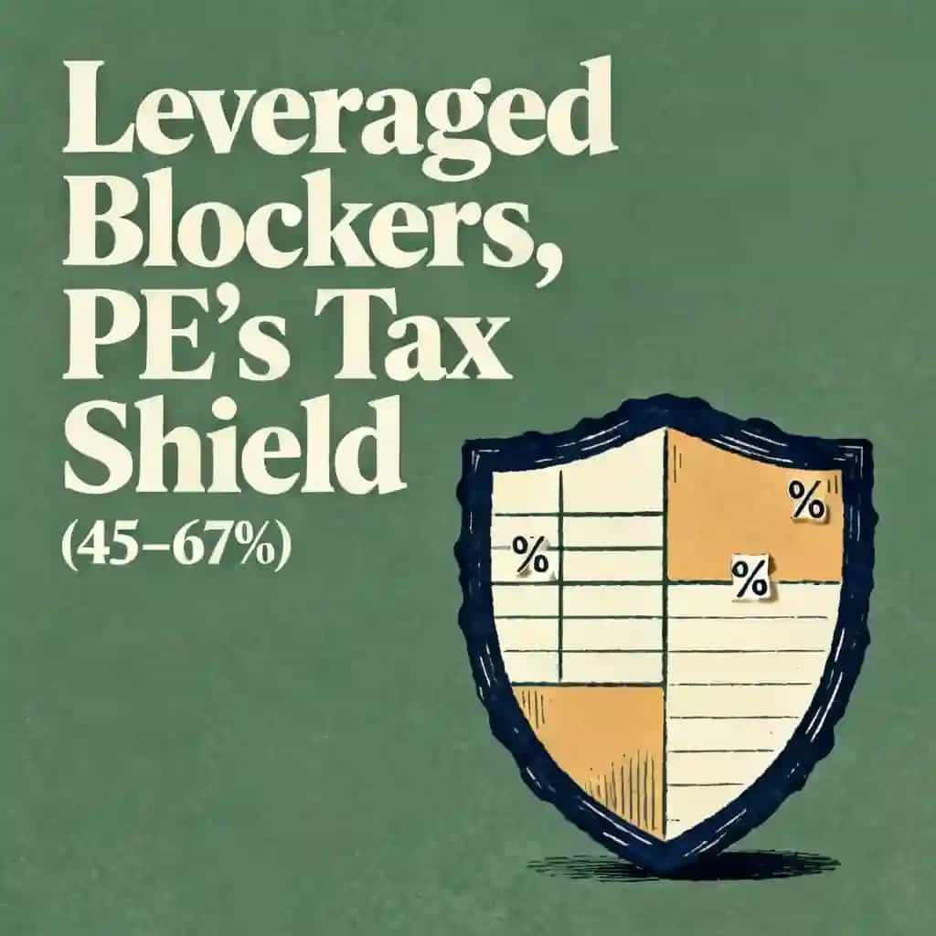 Couverture du livre Leveraged Blockers: PE's Tax Shield