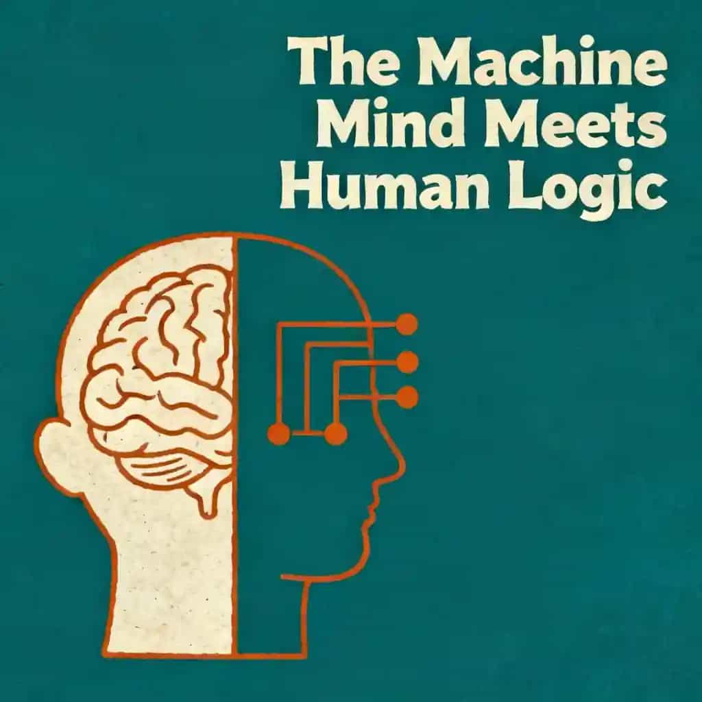 Обложка книги The Machine Mind Meets Human Logic