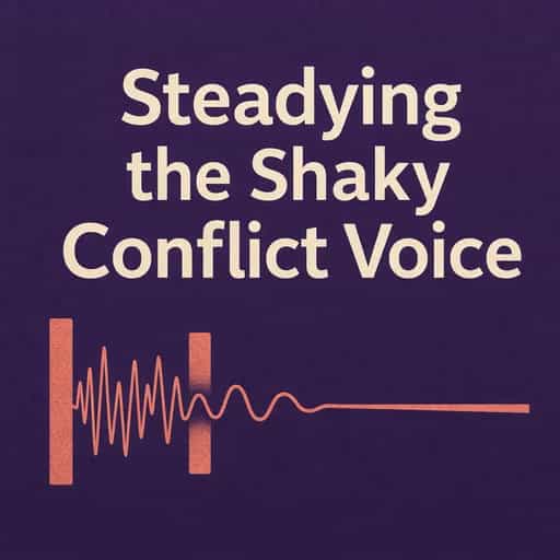 Managing the Shaky Voice of Conflict book cover
