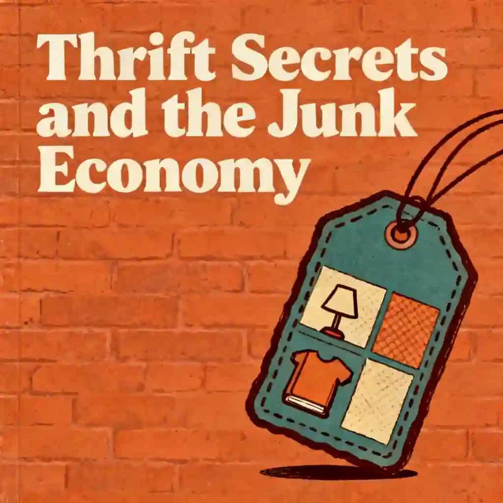 Thrift store secrets and the business of our junk book cover