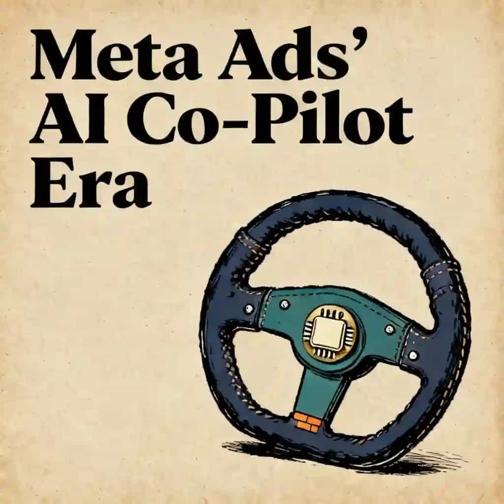Buchcover von Meta Ads: The AI Co-Pilot Era