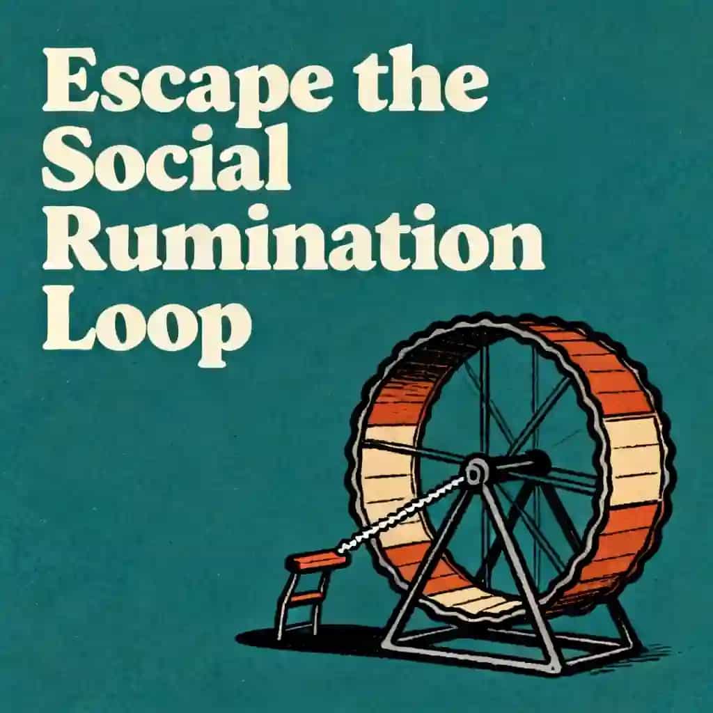Couverture du livre Break Free from Social Rumination Loops