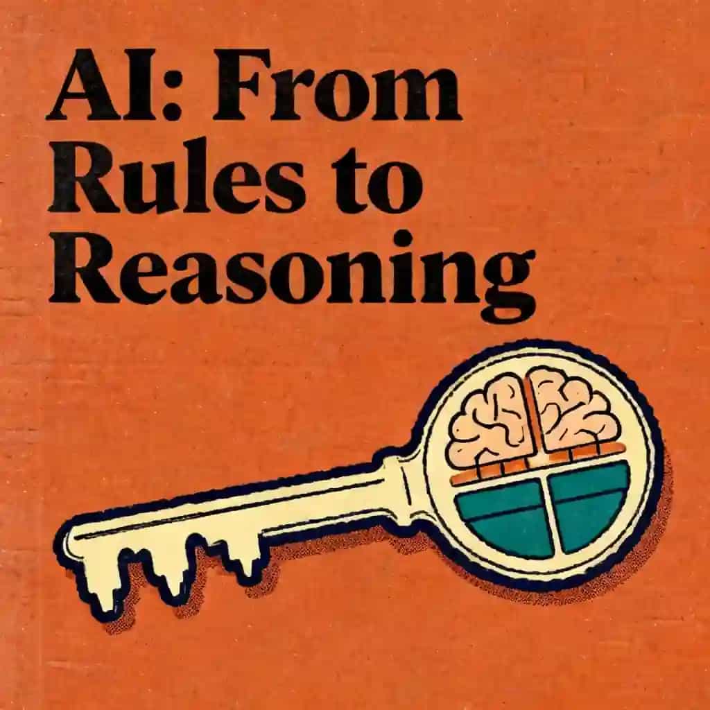 Buchcover von AI's Evolution: From Rules to Reasoning