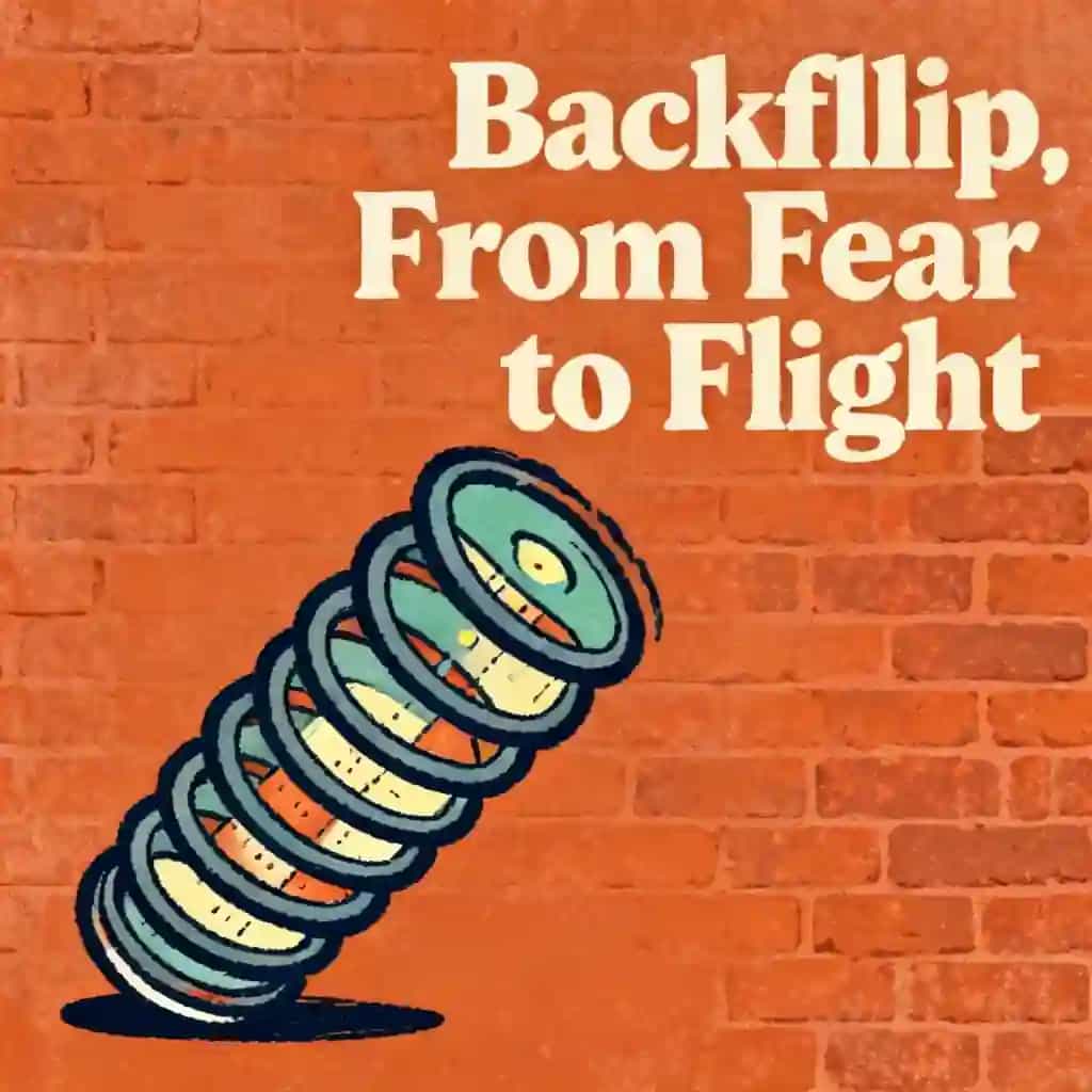 Copertina del libro Mastering the Backflip: From Fear to Flight