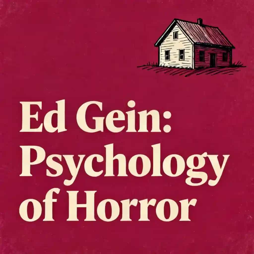 Copertina del libro Ed Gein: The Psychology Behind Horror's Origin