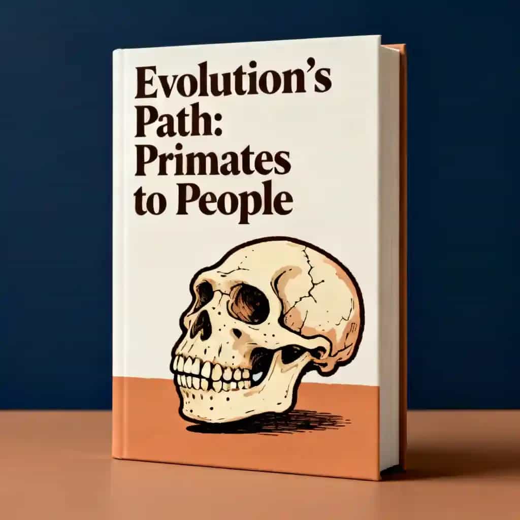 From Primates to People: Our Evolutionary Story book cover
