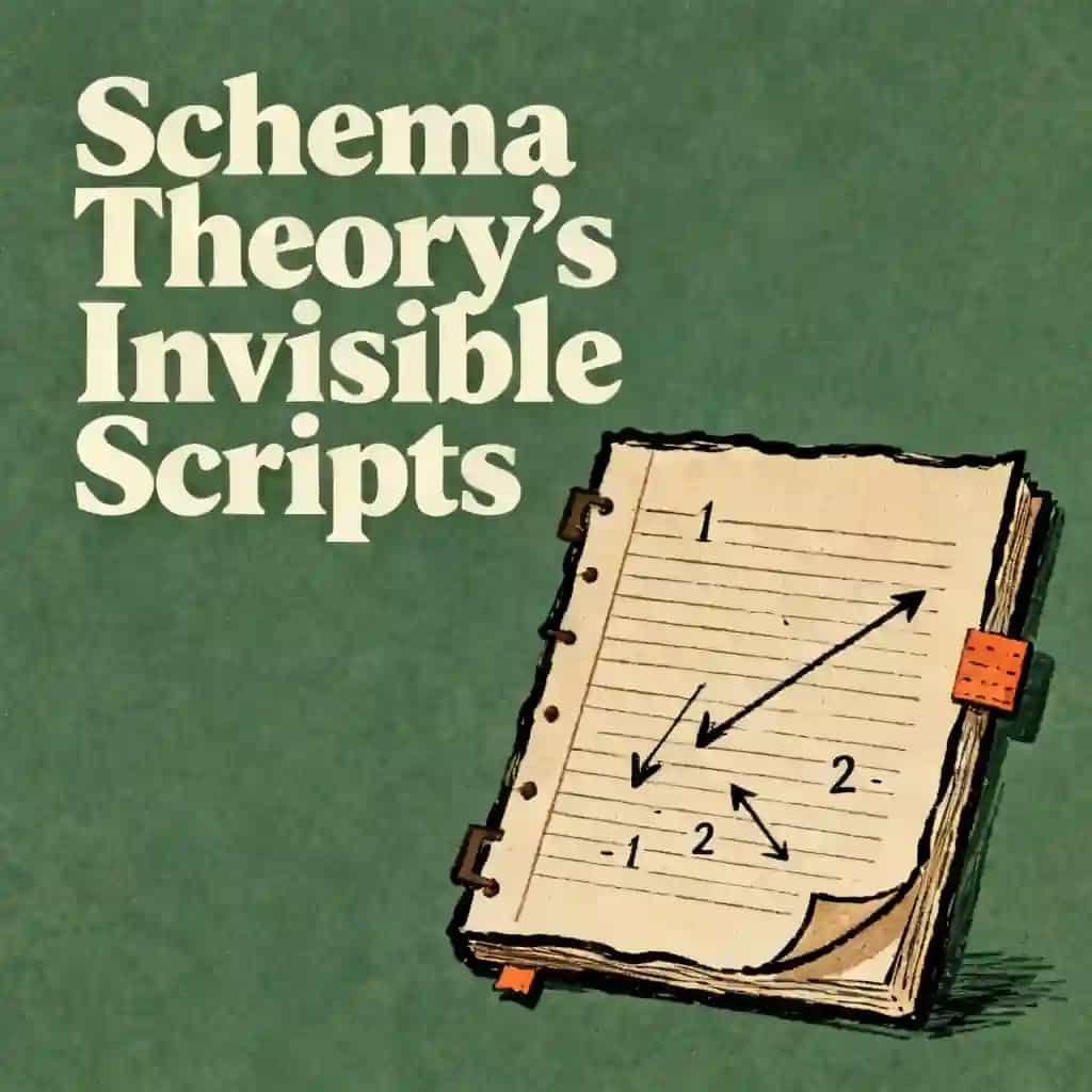 Обложка книги The Invisible Scripts of Schema Theory