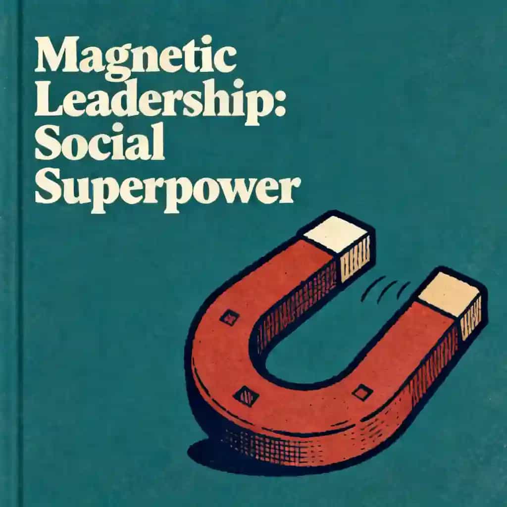 The Magnetic Leader: Mastering Your Social Superpower 책 표지