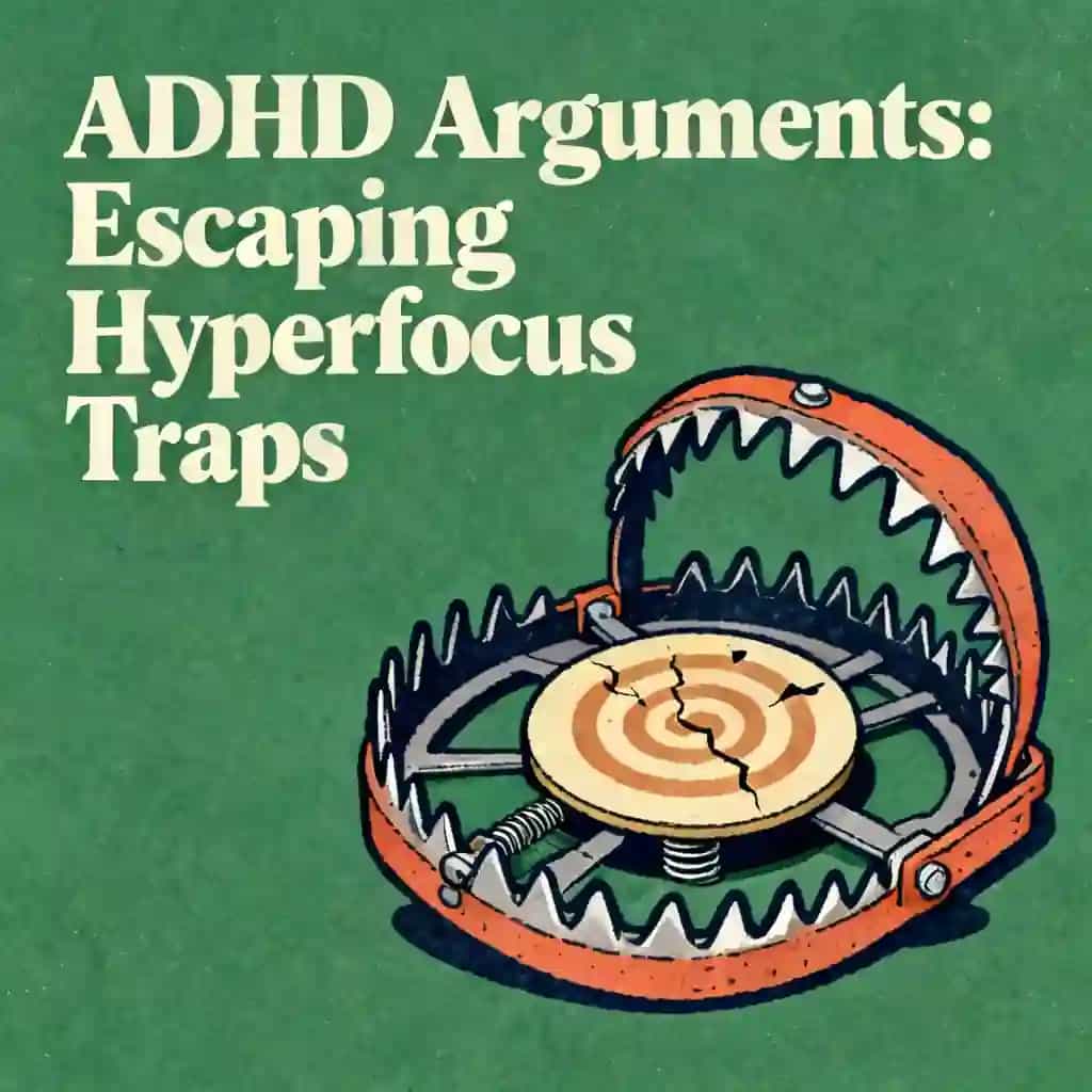 Portada del libro ADHD Arguments: Breaking the Hyperfocus Trap