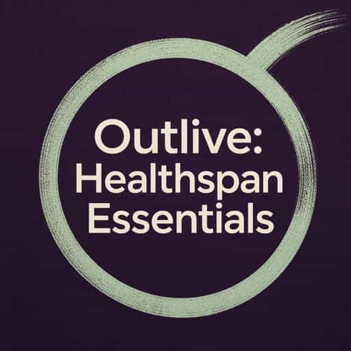 Outlive: Essential Wisdom for Extended Healthspan book cover