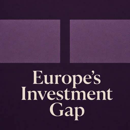 Europe’s Investment Gap: Why Capital Flees to U.S. Tech